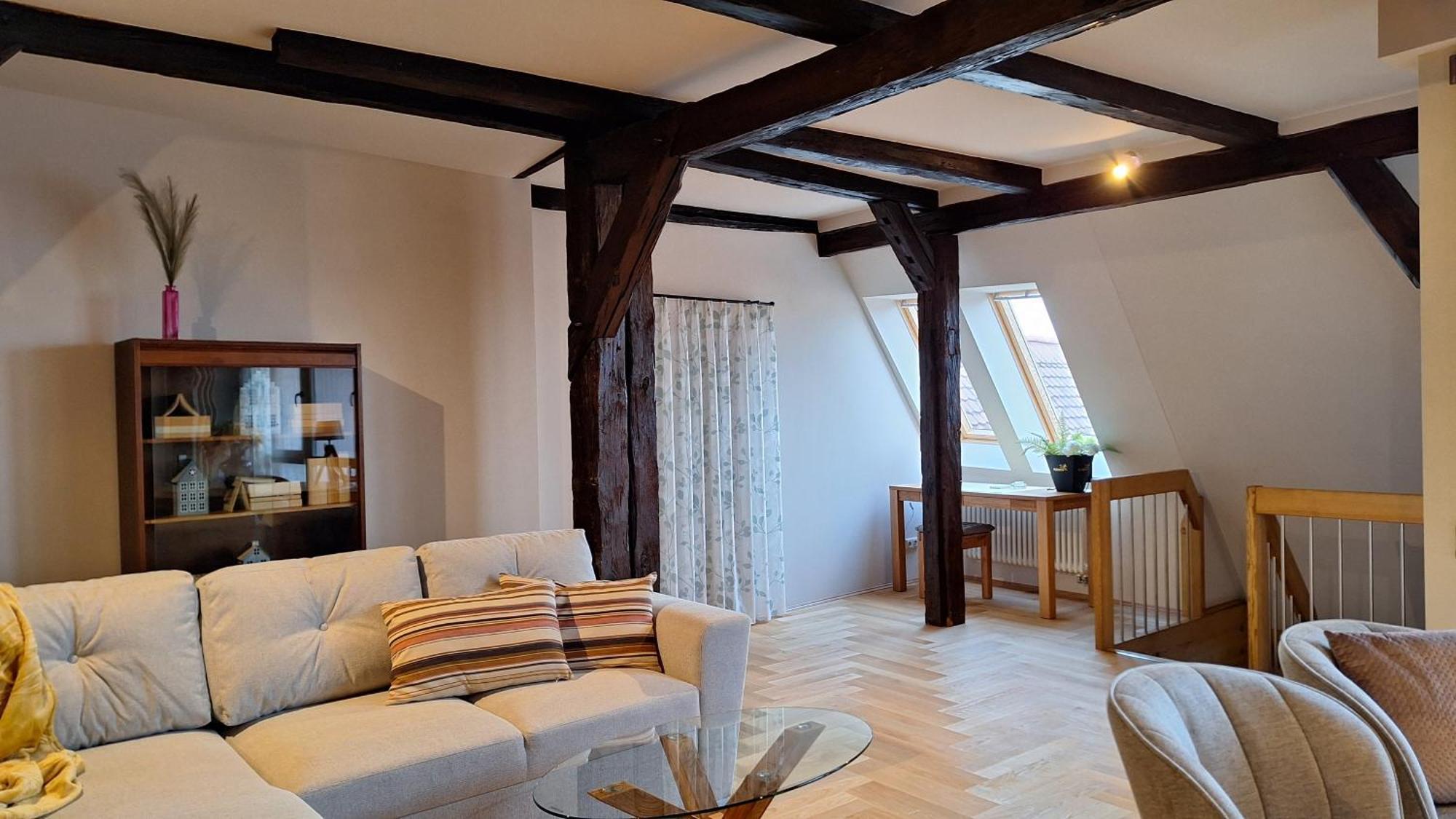 באוטזן Stadtpalais Bellevue-Suite 3- Zimmer- Maisonettewohnung Mit Dachterrasse Maximal 4 Personen מראה חיצוני תמונה