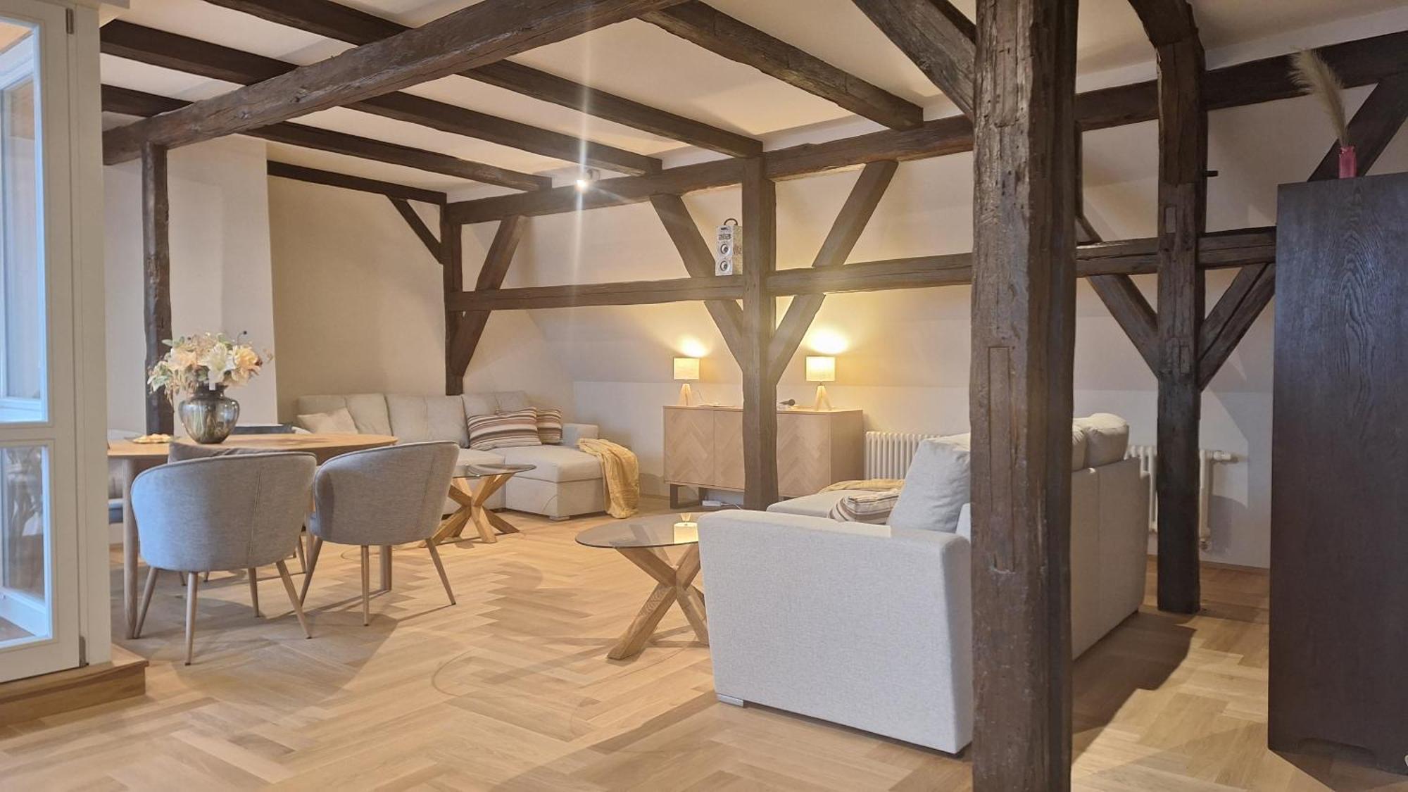 באוטזן Stadtpalais Bellevue-Suite 3- Zimmer- Maisonettewohnung Mit Dachterrasse Maximal 4 Personen מראה חיצוני תמונה