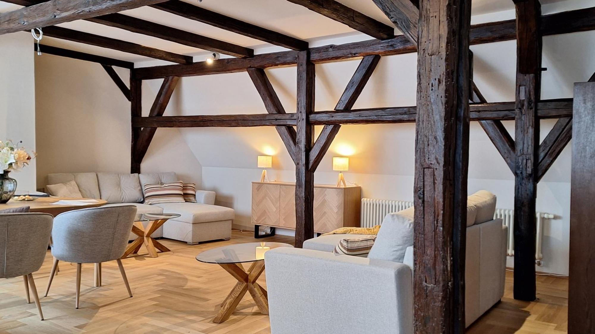 באוטזן Stadtpalais Bellevue-Suite 3- Zimmer- Maisonettewohnung Mit Dachterrasse Maximal 4 Personen מראה חיצוני תמונה