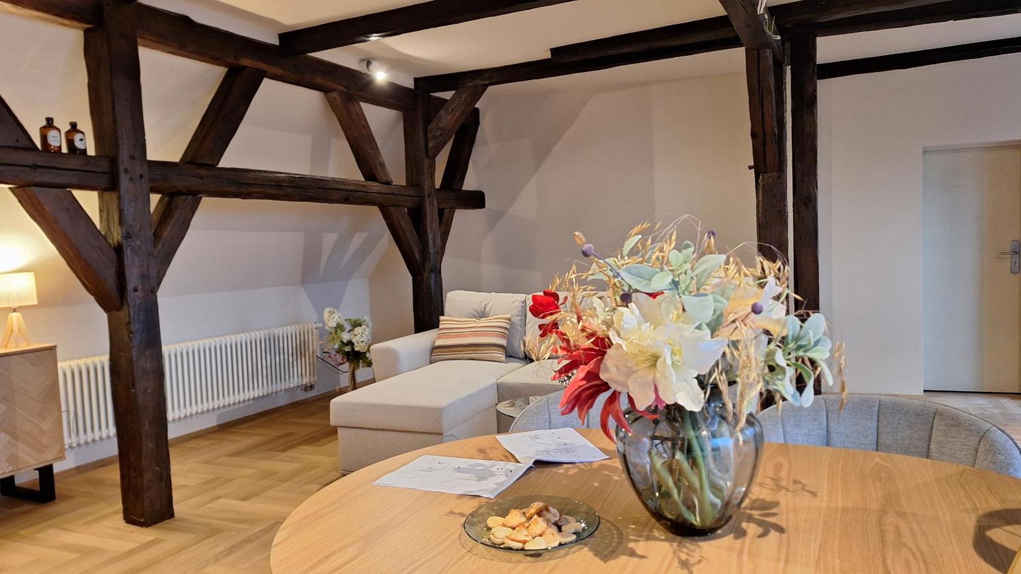 באוטזן Stadtpalais Bellevue-Suite 3- Zimmer- Maisonettewohnung Mit Dachterrasse Maximal 4 Personen מראה חיצוני תמונה